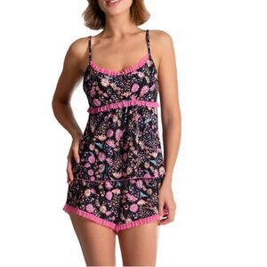 NEW SECRET TREASURES WOMENS CAMI SHORTS PJ SET S